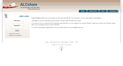 Desktop Screenshot of alcshare.com