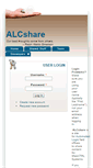 Mobile Screenshot of alcshare.com
