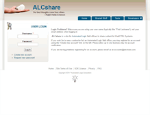 Tablet Screenshot of alcshare.com